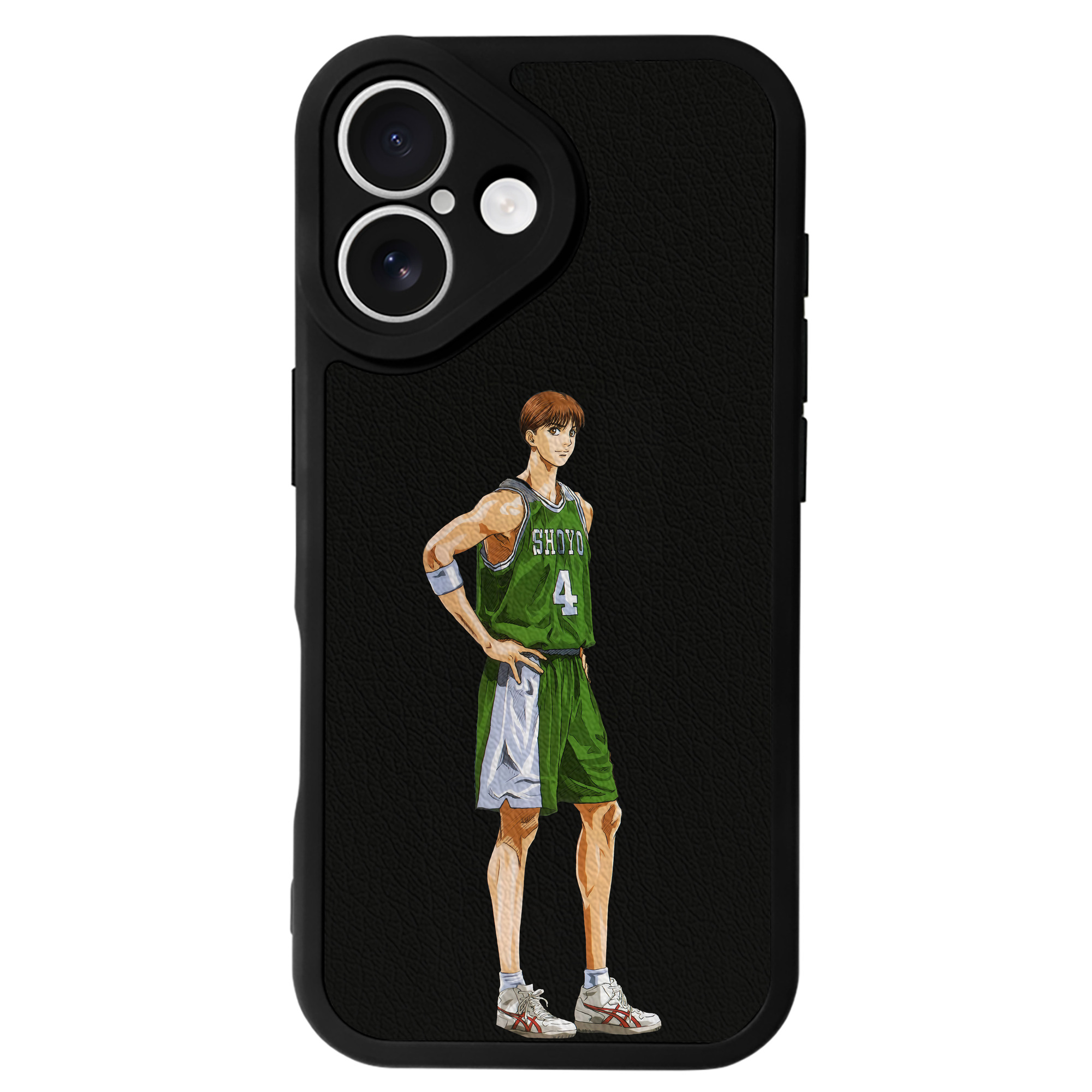 （画像用） SLAM DUNK／スラムダンク 【iPhone 16シリーズ対応】シリコンスマホケース（レザー調） 材質：シリコン
